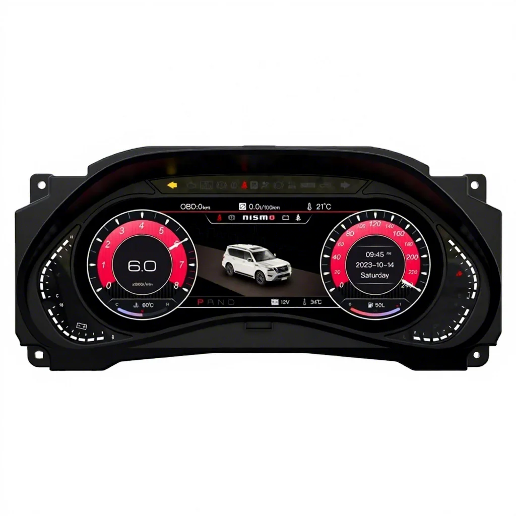 

Цифровой спидометр RoadNavi для приборной панели автомобиля Nissan Armada Patrol Y62 QX80 QX56 2010 - 2024AR