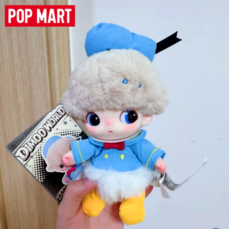 

Hot Genuine Mystery Blind Box Dimoo World Series Vinyl Doll Keychain Cartoon Character Trendy Cute Doll Bag Pendant Box Gift Toy