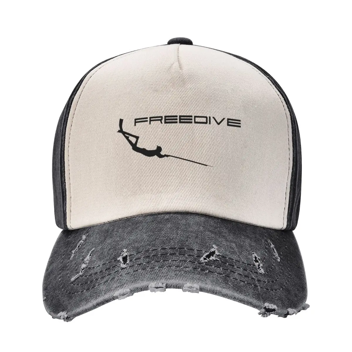 Casquettes de baseball unisexes, mode freedive First, délavées