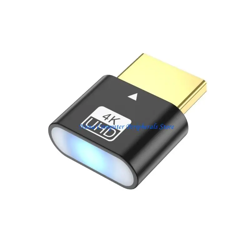 F68C 다중 작업 작업 가상 디스플레이 HDTV 더미 플러그 가상 머신 및 헤드리스 gpu를 사용한 강화 성능을위한 더미 플러그