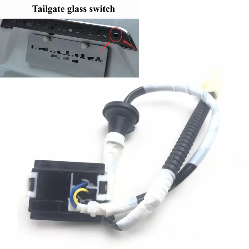 Rear Trunk Door Window Button Luggage Compartment Glass Switch For Toyota Highlander Kluger 2 Generation 08-13 III ASU50 14-19