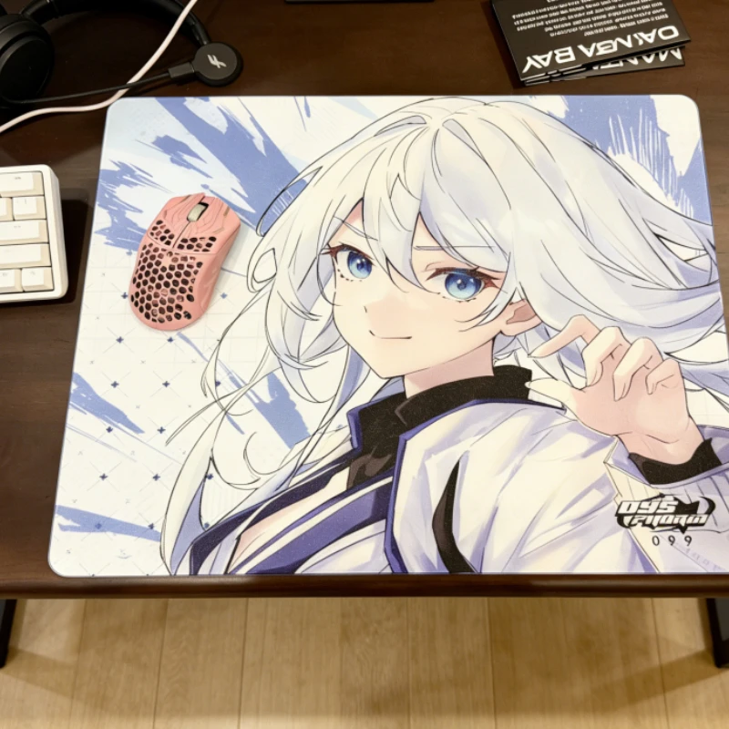 Tempered Glass Mouse Pads Anime Customized Personalised Large Size Mats Desk Pad for PC FPS E-Sports Gaming Mouse Pad Gifts