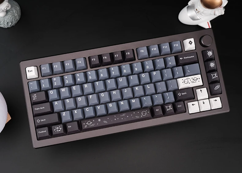 Imagem -05 - Gmk Galaxy Keycaps para Teclado Mecânico Perfil Cereja Pbt Sublimação de Tintura Interruptor mx com Deslocamento 1.75u 134 Teclas