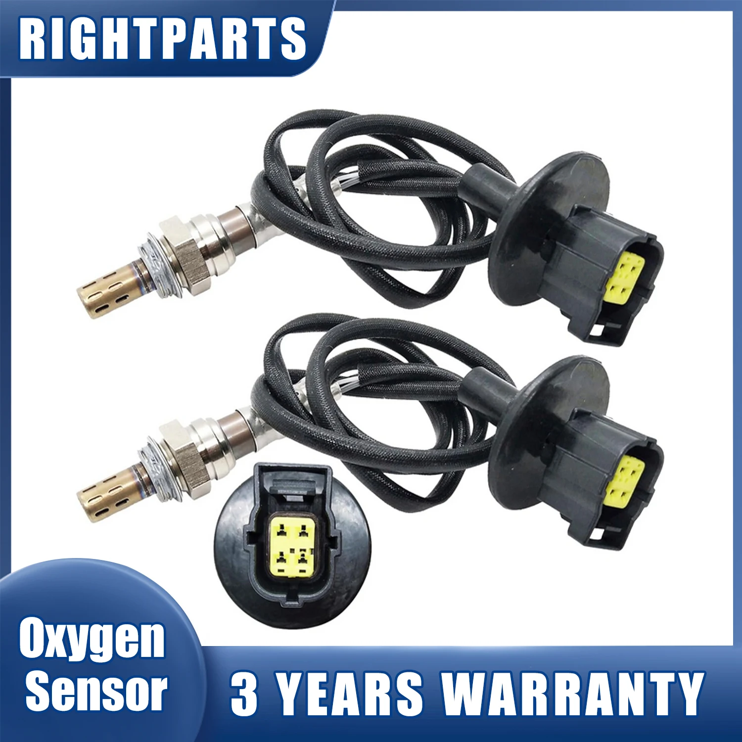 

2pcs 1588A144 Upstream Downstream Oxygen O2 Sensor 1 2 For 2008 2009 2010 Mitsubishi Outlander 2.4L L4 4 Wires Lambda Front Rear