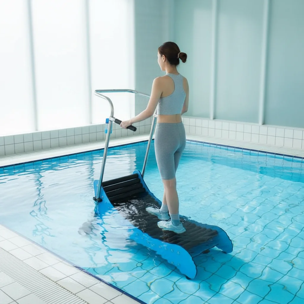 

Подводный тренажер-беговая дорожка для СПА-процедур, тренировки ходьбы и реабилитации в СПА-ванне