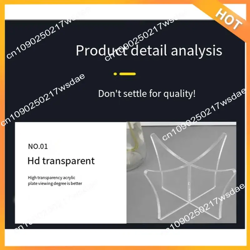 X08A حامل كروي أكريليك ملحق عرض محمول للرجبي وكرة القدم وكرة السلة وقاعدة عرض الكرة الطائرة. #2