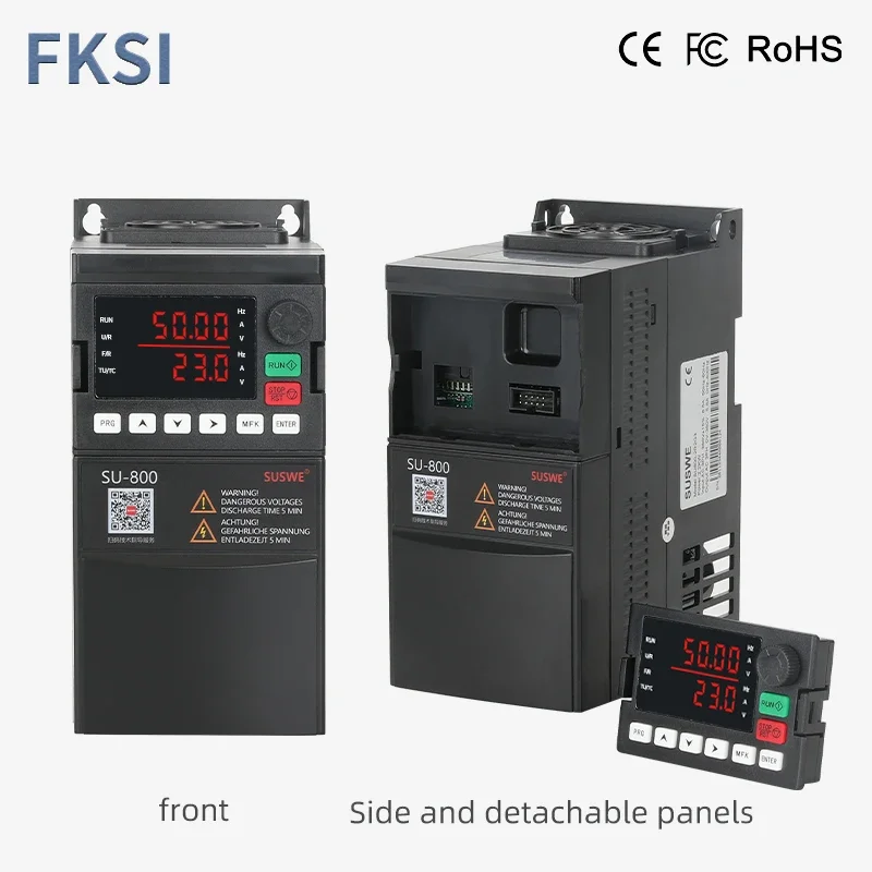 NOWOŚĆ SU8/900 VFD 0,75 kW 1,5 kW 2,2 kW 7,5 kW 15 kW 3-fazowy 380 V/1-fazowy 220 V przetwornica częstotliwości o zmiennej częstotliwości