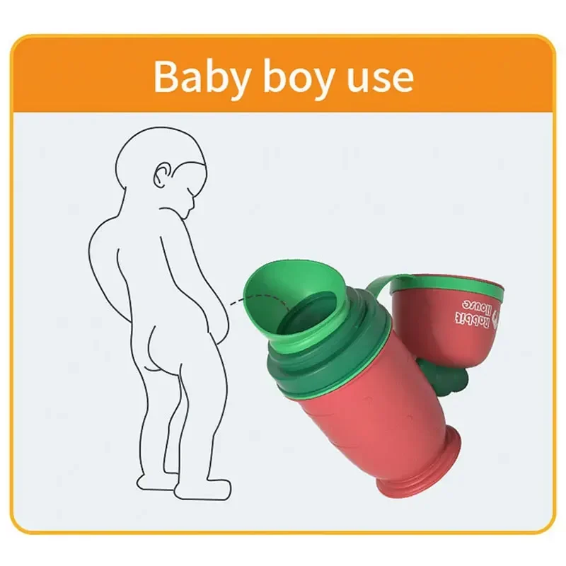 

Portable Baby Hygiene Toilet Urinal Boys Girls Pot Outdoor Car Travel Anti-leakage Potty Kids Convenient Toilet Training Potty