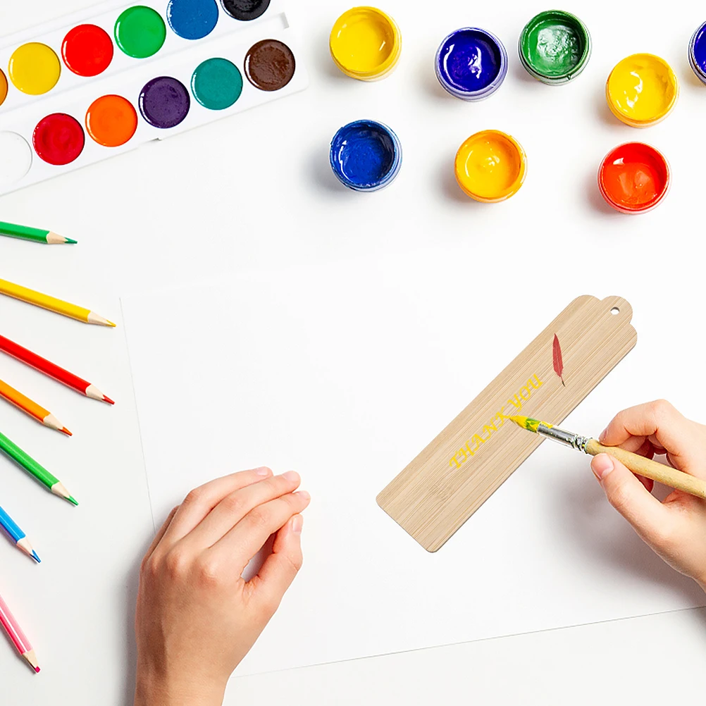 ชุดงานฝีมือไม้ไผ่ตกแต่งพู่ห้อย งานประณีต ทนทาน แข็งแรง เหมาะสำหรับงาน DIY ของตกแต่ง ของขวัญวันครบรอบ ที่คั่นหนังสือเปล่า