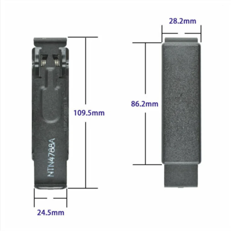 

Walkie Talkie Saber Short Belt Clip for Saber I II III and System Saber I II III Portable Radio