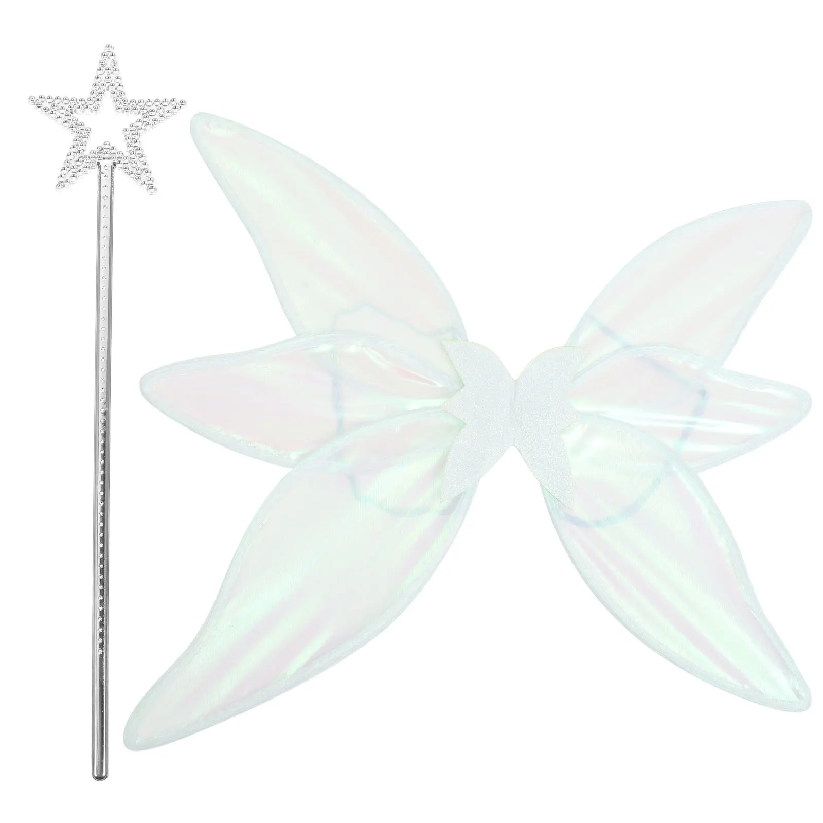 1 set Fairy Wing Wing Prop Lichtgewicht kostuumfeest Decoratieve vleugels voor Cosplay Halloween Themafeest