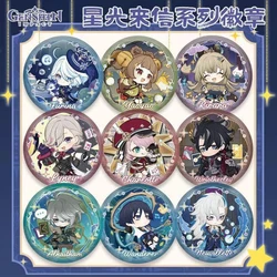 Game Genshin Impact Furina Neuvillette Wanderer Alhaitham Wriothesley Charlotte Lyney Kirara Dehya Lynette Yaoyao Badge Gift