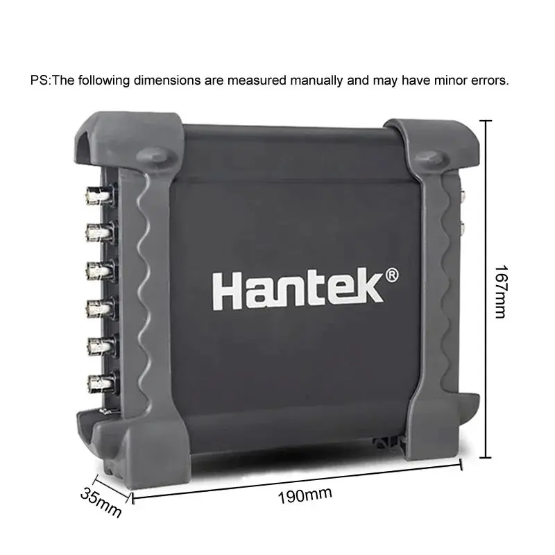 Hantek 1008C 8ch Oscilloscope With HT25 + HT201 CC-65 USB PC Storage Oscilloscopi/ Generator Digital Automotive Osciloscopio