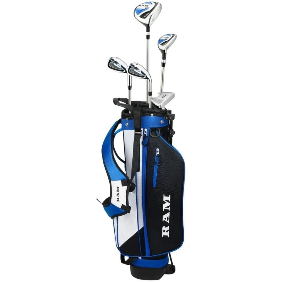 

Golf SDX Junior Boys Golf Clubs Set with Bag for Young Players Aged 6-12 Years Old Complete Starter Kit with Lightweight Clubs