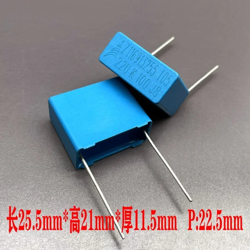 

2PCS original EPCOS Siemens MKP 22uf 226 22.0uf 100v 63v safety audio film capacitor