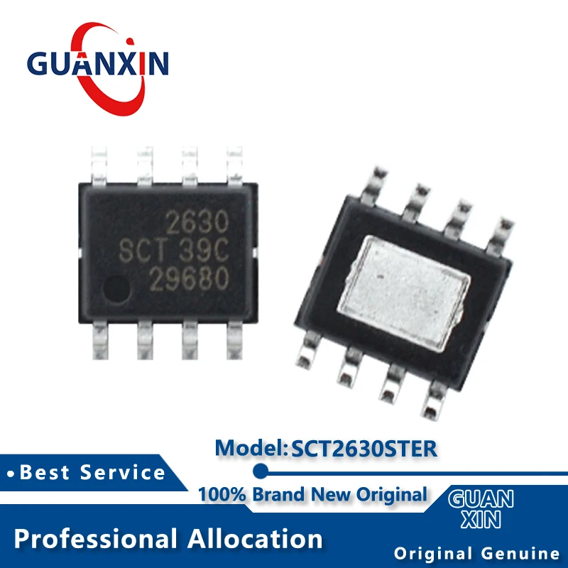

100% New Electronic SCT2630STER Marking SCT2630 ESOP-8 SCT2630