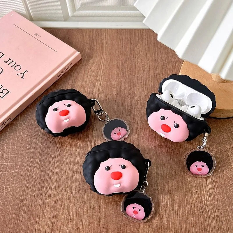 Kawaii ZANMENG Loopy Airpods 123 Pro Protective Case Cartoon Girls Iphone Bluetooth Earphone Cover Anime Headset Cover Gift