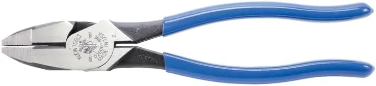 

Professional 9-Inch Side Cutter Pliers for ACSR, Screws, Nails, Hard Wire - Made in USA