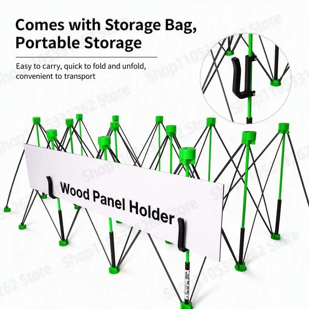 Heavy Duty Spider Workbench 3500kg Max Folding Stand Bag Quick Setup No Tool Woodworking Garage Support 4 6 8 10 12 15 Legs
