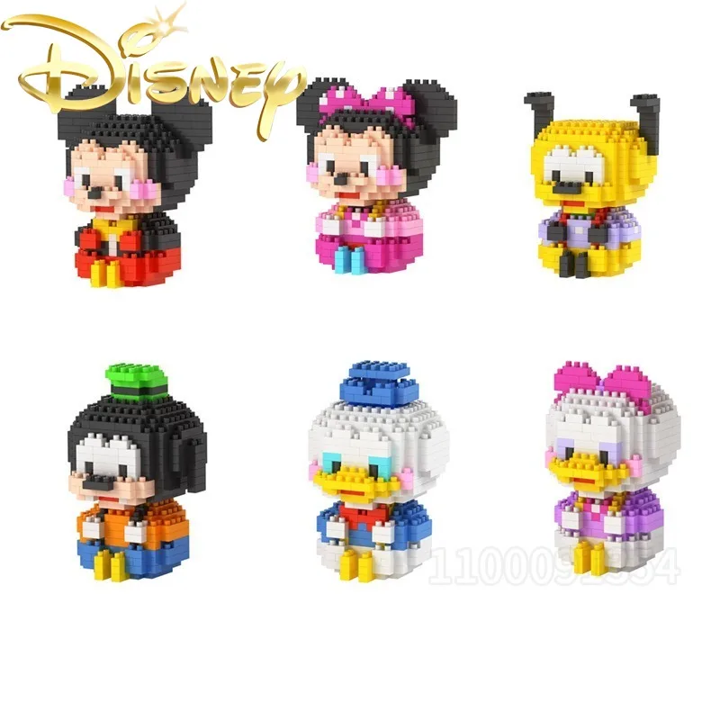 

Disney's New Children's Building Block Toys Miniature Particle Building Block Toys Educational Splicing DIY Children's Toys