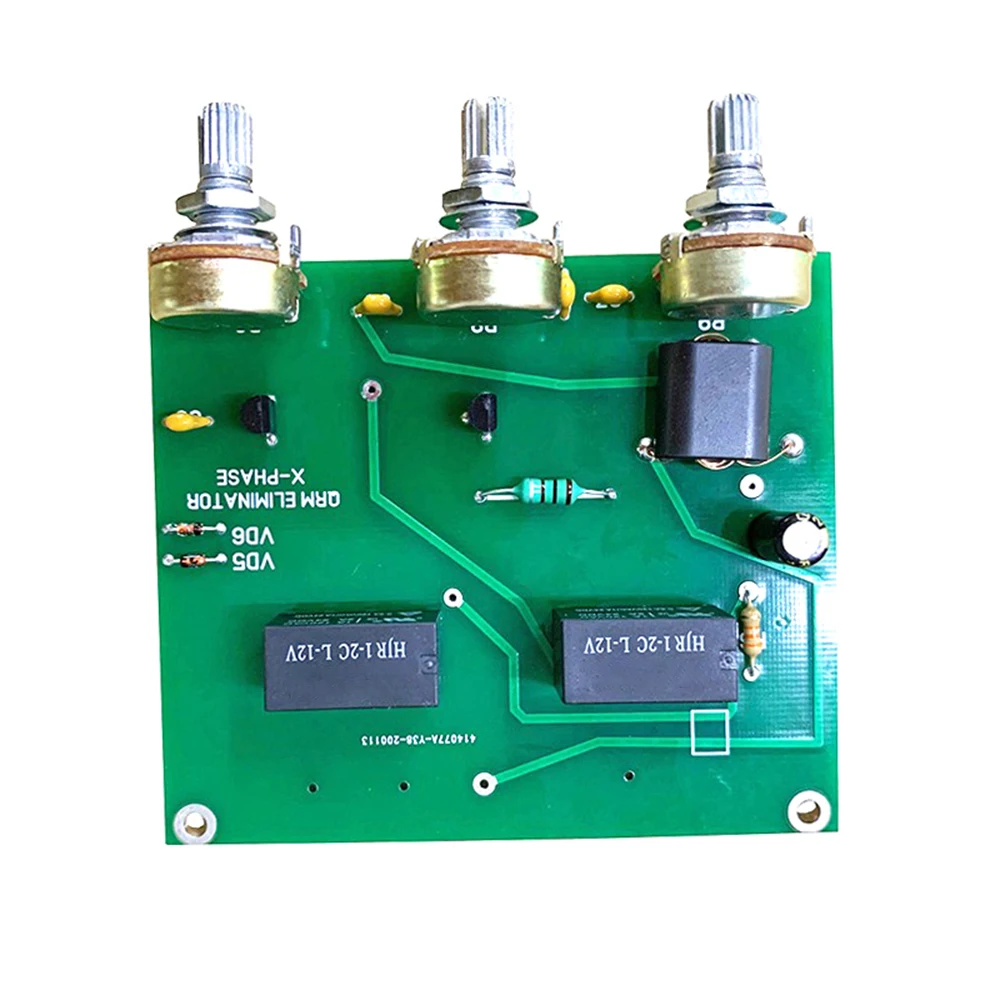 Qrm Canceller Eliminator Board para Rádio X-phase Banda hf 130 Mhz Ptt Control Terminado Eliminator Board Kit Faça Você Mesmo Jack Rca 13.8v 150ma