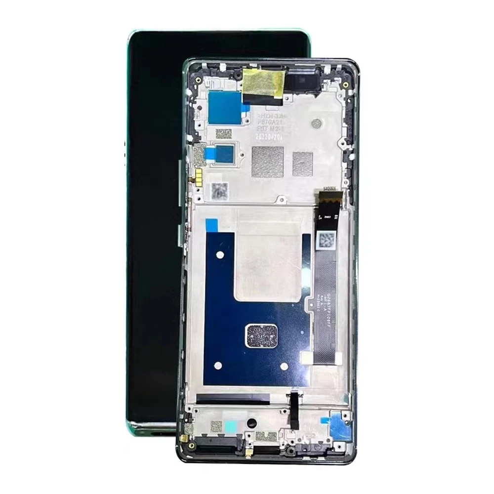 Imagem -04 - Original Original Amoled Original para Zte Axon 40 Pro Display Lcd Quadro da Tela de Toque Digitador do Painel para Zte Axon40pro A2023 Display Lcd 6.67