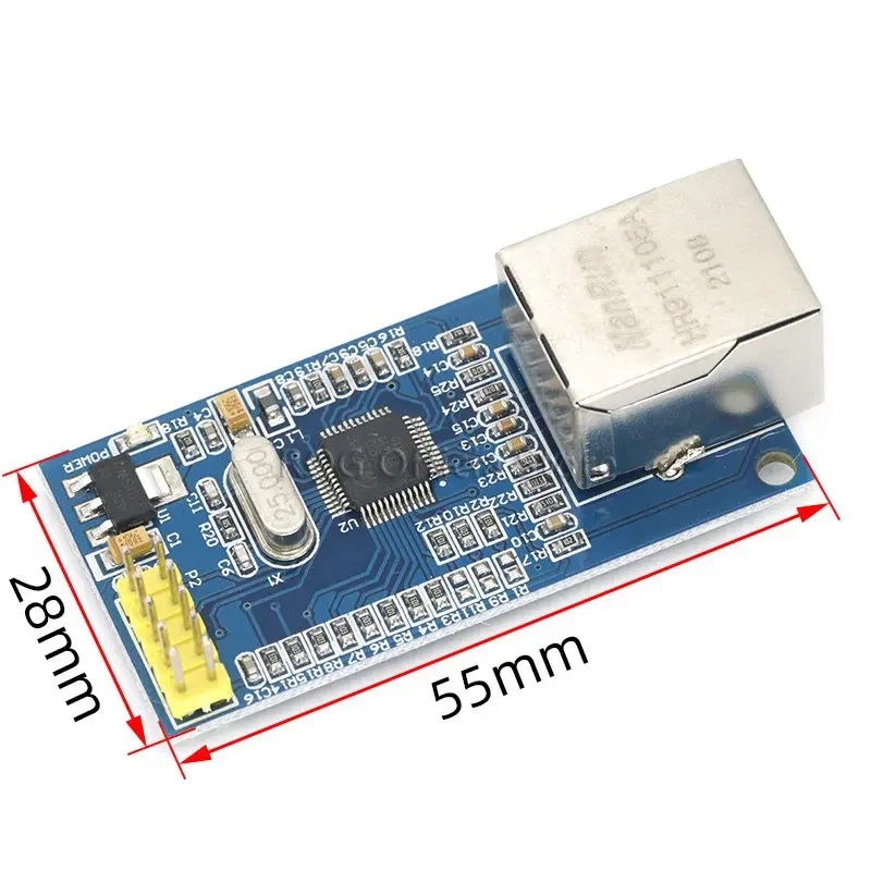W5500 Ethernet network module hardware TCP / IP 51 / STM32 microcontroller program over W5100