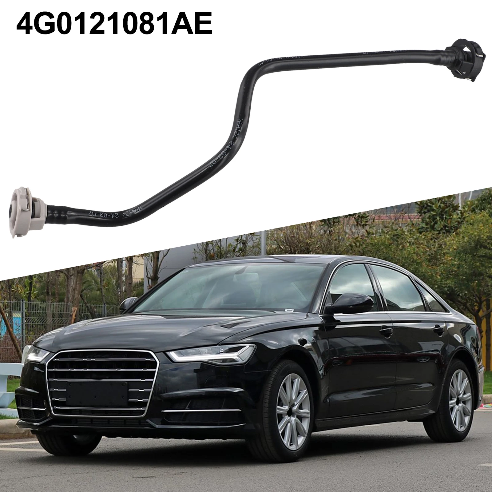 Performance Engine Hose Engine Coolant Hose Maintenance And Repair BLACK Performance Essential Engine Component