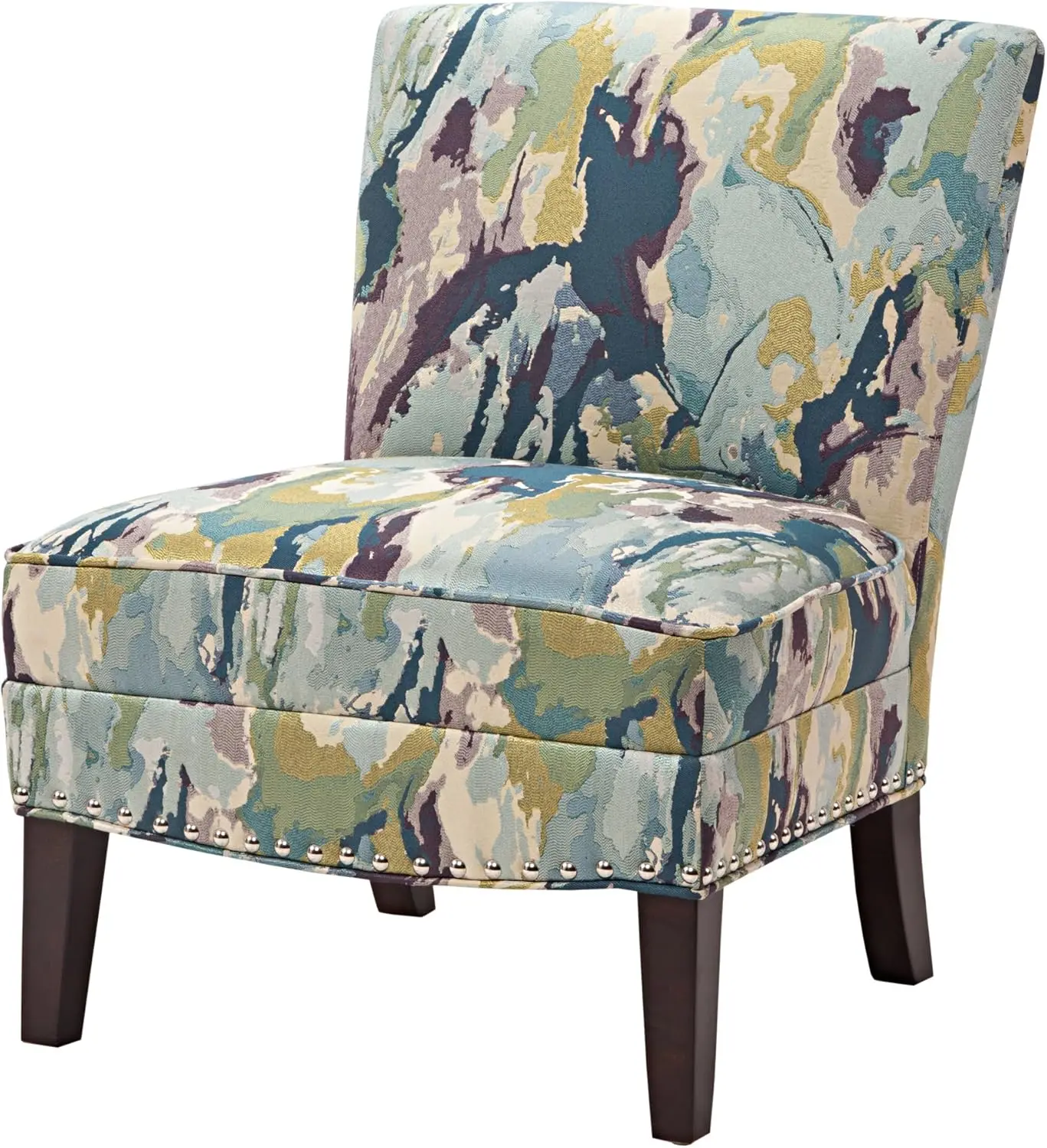 Hayden Slipper Accent Chair, See Multicolor