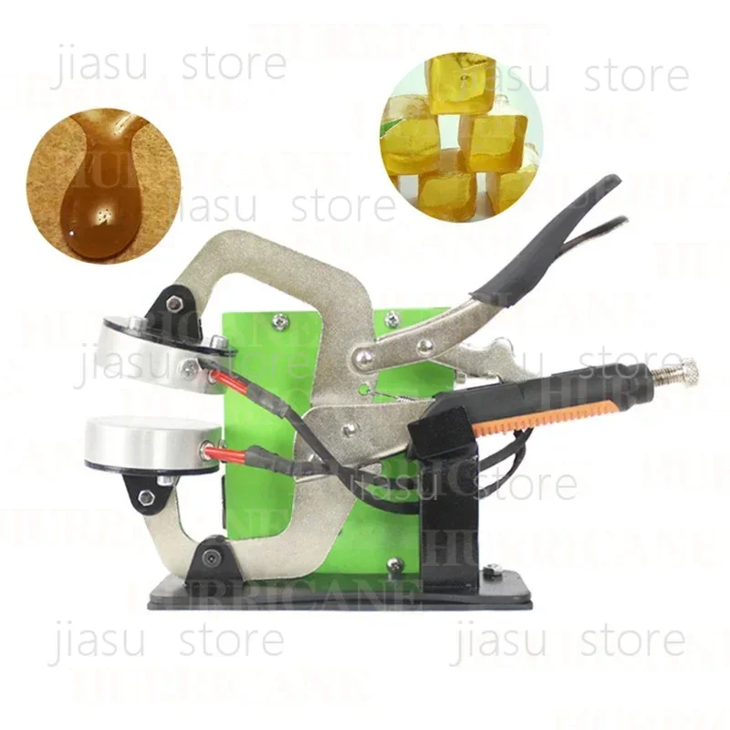 Portable Double Aluminum Heating Press Solvent-Free Pine Oil Extraction Machine AP2011 Manual Rosin Press 220V/110V