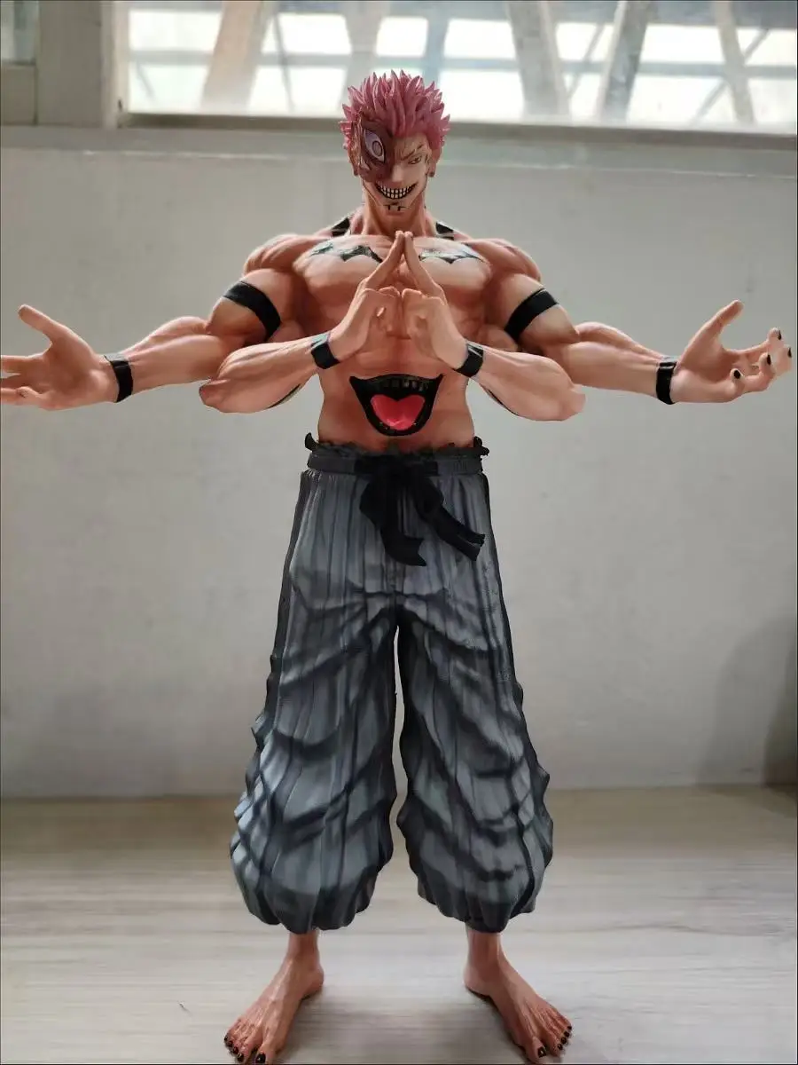 Jujutsu Kaisen RYOUMEN SUKUNA フィギュア 31cm 31CM Ryomen Sukuna Figure Jujutsu Kaisen Figures Pvc Collection
