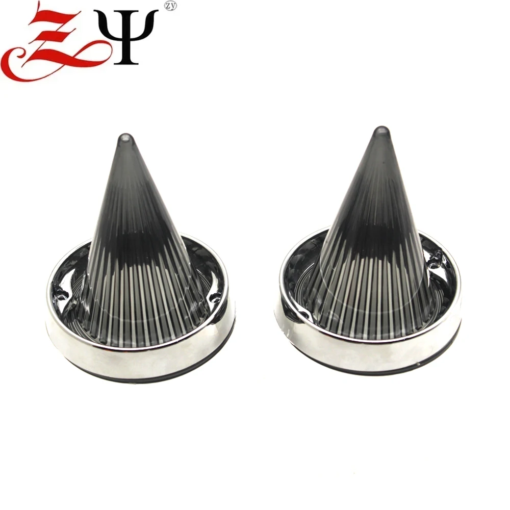 2 Stuks Voor Harley Touring Road Glijbaan Koning Electra Tour Glijbaan 1986-2021 Motorfiets Indicator Lenskap Richtingaanwijzer Lichtkap
