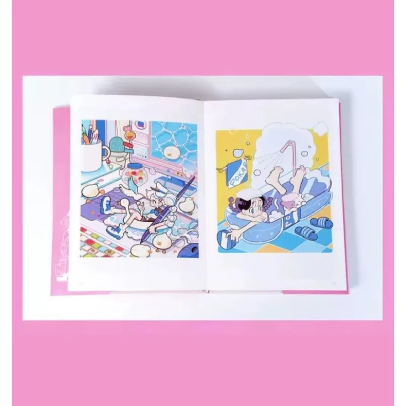 Dolman Debut Artwork Illustration Collection Art Book Cherry on Top 180p Cute Romantic Retro Dopamine Popular Illustrator