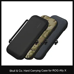 Skull & Co. EDC Case Portable Hard Shell Storage Bag Slim Carrying Pouch for ROG Ally X Game Console