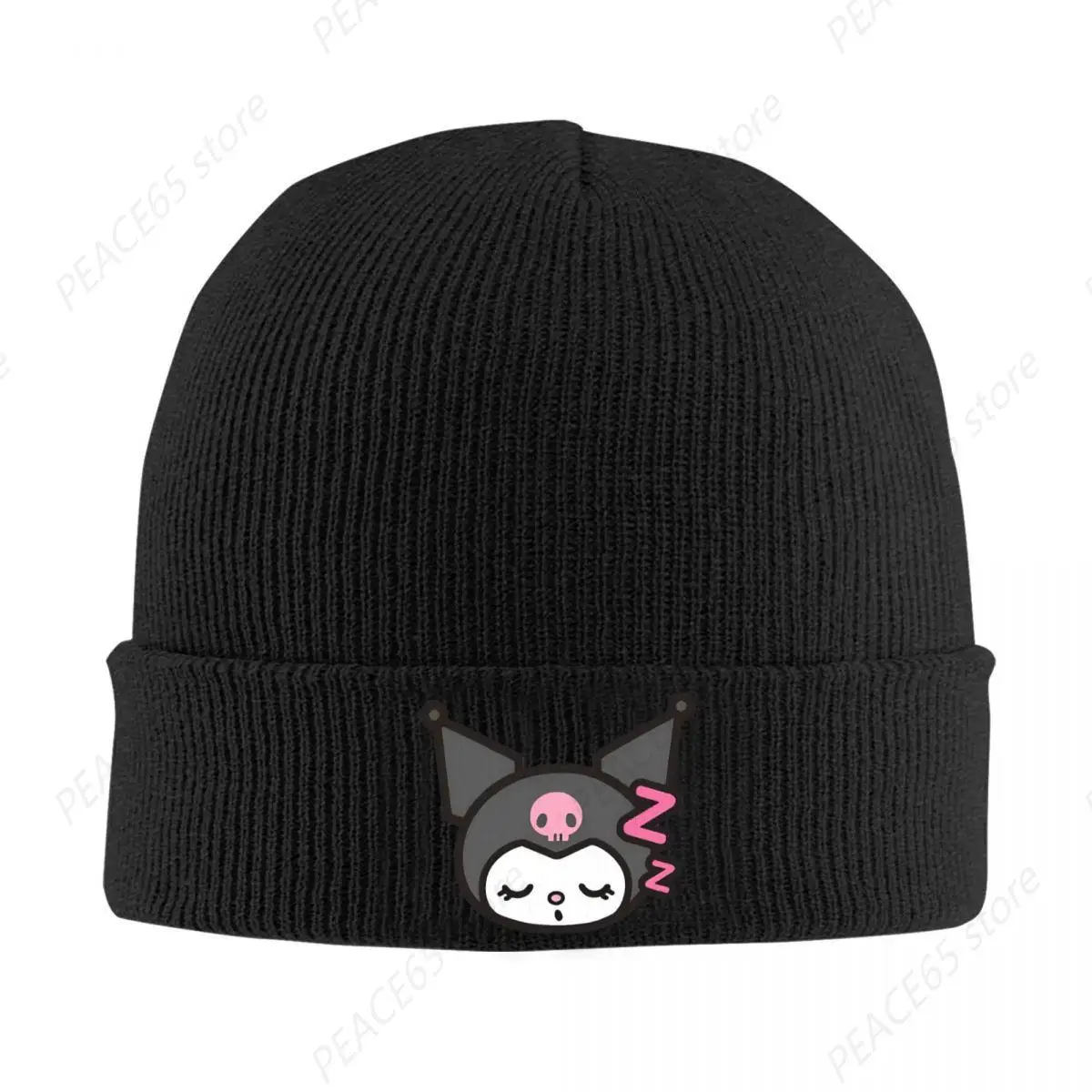 Be Mine Valentine Knitted Hats Autumn Winter Beanie Fashion Cute Cartoon Caps Female Male Acrylic Fashion Bonnet