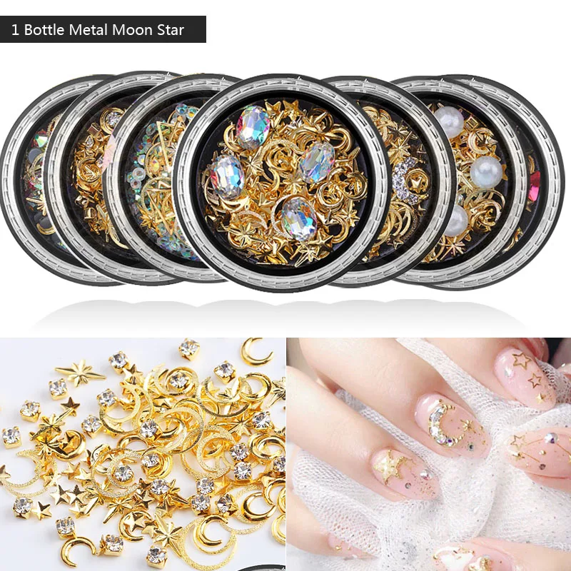 

3D Nail Art Decorations Rhinestones Stones Mixed Colorful DIY Design For Nails Charms Crystals Accessoires