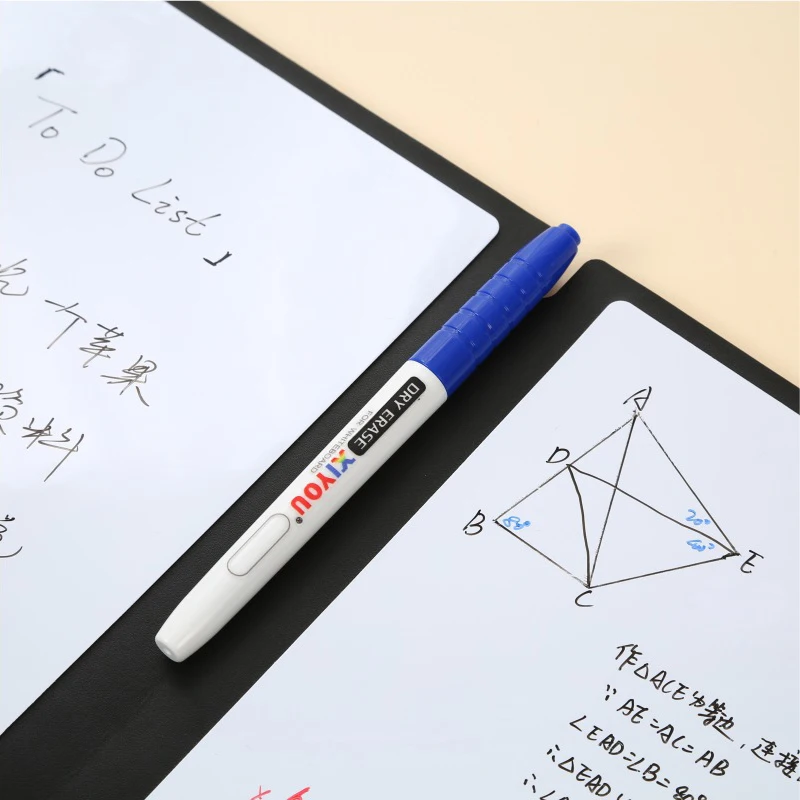 Erasable Whiteboard A4 A5 Notebook Set,With Whiteboard Marker And Blackboard Eraser,Office Meeting Writing Board Notepad CS-95