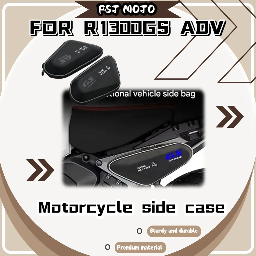 

For R1300GS ADV Wear Resistant Fabric Frame Side Bags Hard Shell Shape Retention Not Collapse Under Pressure Accessories