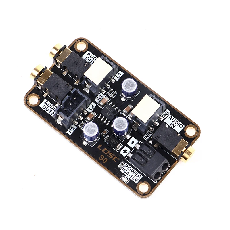 Audio Isolation Noise Reduction Module Audio DSP Common Ground Amplifier Board Car Audio DS Power Amplifier Board