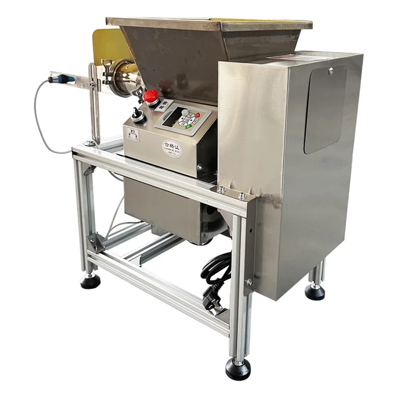 Máquina de fazer massa em espiral única, máquina quantitativa de corte e divisão de massa, pães cozidos no vapor, totalmente automática