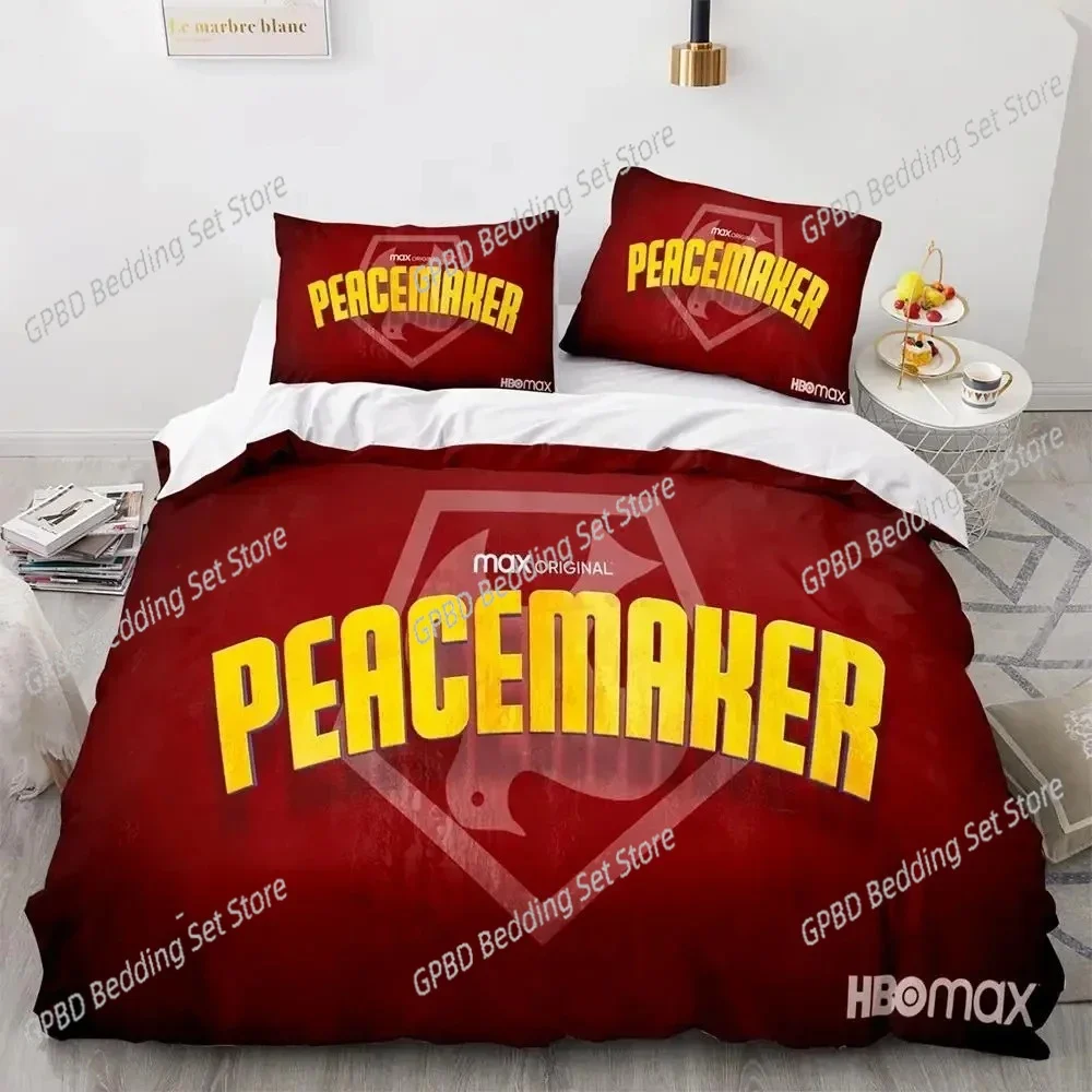 

3D Print Peacemaker Bedding Set Single Twin Double Queen King Cal King Size Bed Linen Set