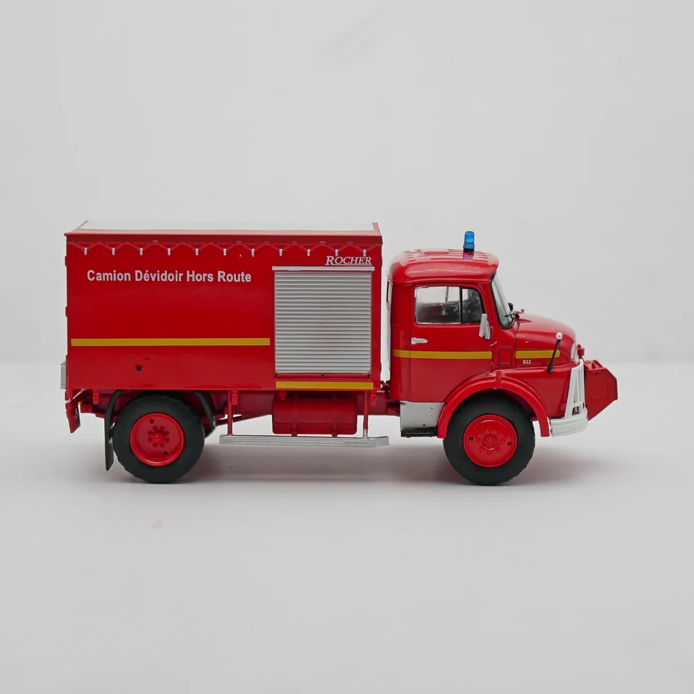 Diecast ixo escala 1:43 benz-benz laf 911 benz-benz motor de incêndio liga modelo de carro brinquedo colecionável presente exibição de lembrança