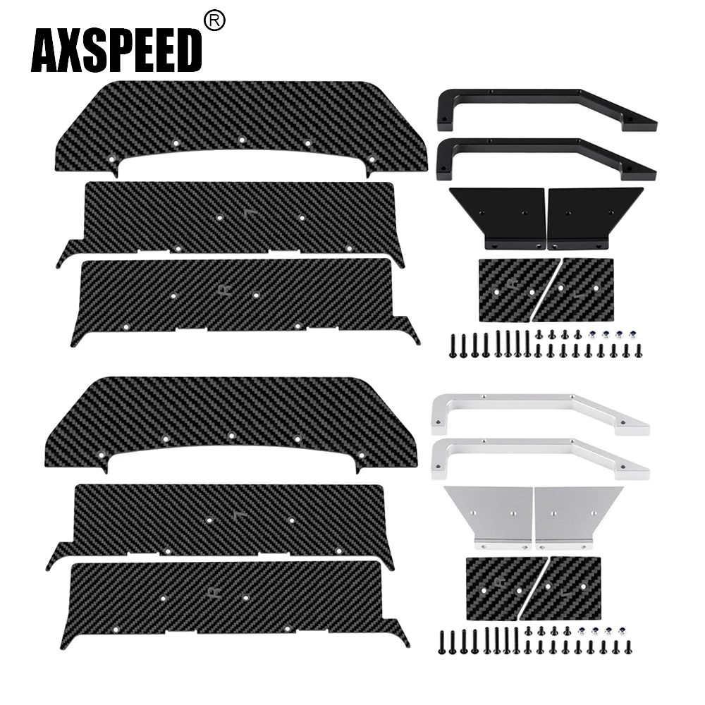 Velocidad de fibra de carbono AXSPEED ​ ​ Kit para ARRMA VENDETTA 3S 1/8 RC accesorios de piezas de actualización de coche