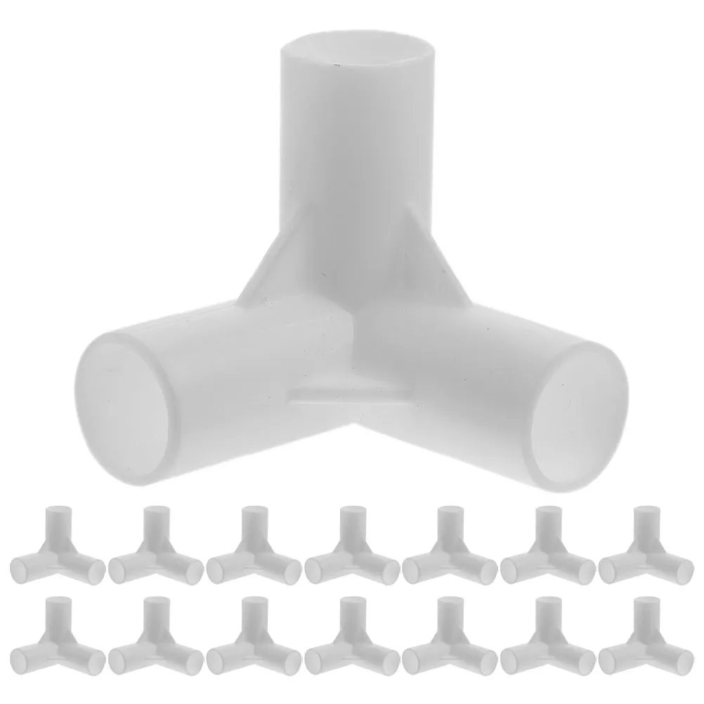 36Pcs Three Way Tent Connector Right Angle Plastic Frame Fittings Canopy Tent Replacement Parts Outdoor Patio Shade Structure