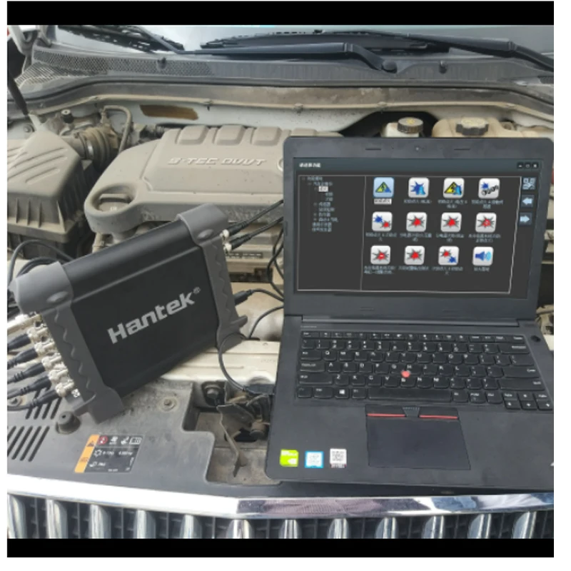 Imagem -02 - Osciloscópios Automotivo Multímetro Digital Osciloscópios Usb Canais Armazenamento Baseado em pc Analisador Lógico Instrumento de Diagnóstico 1008c