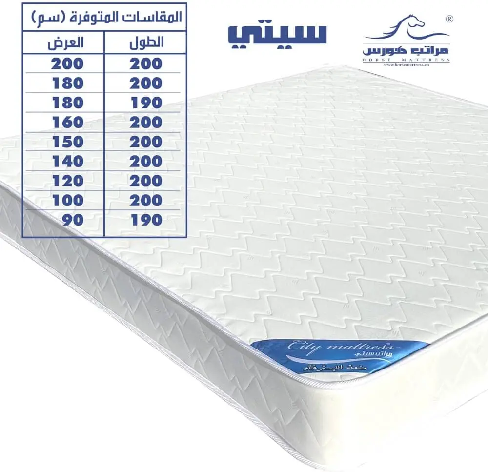 City Innerspring Mattress (190x120x21 CM) image 2
