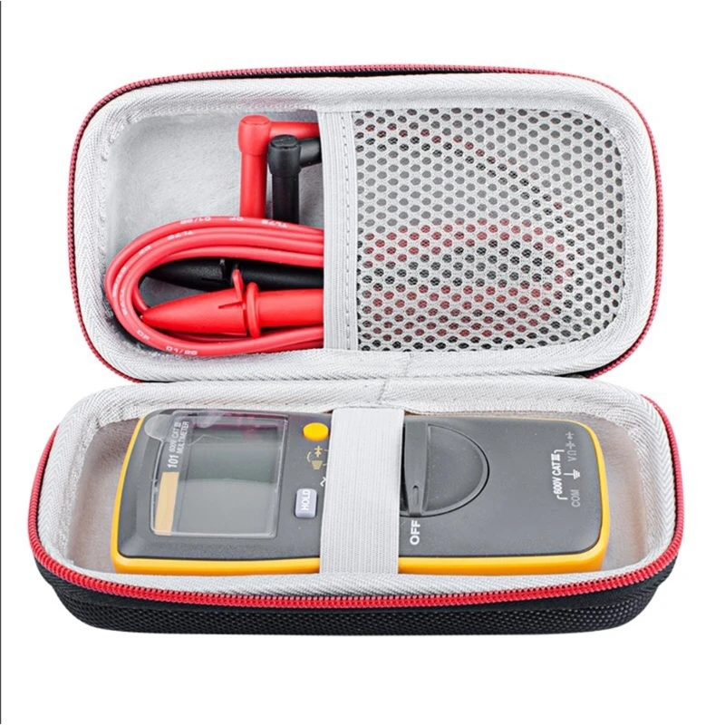 Fluke F101 F106 F107 OrganizerCase dijital multimetre için saklama çantası koruyucu darbeye sert darbeye