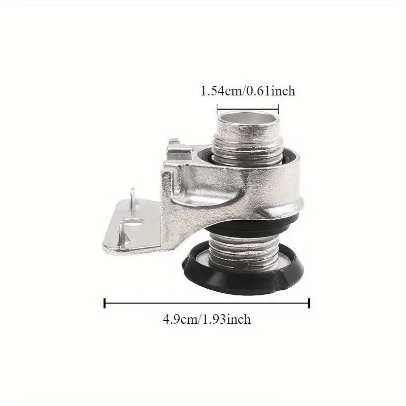 Heavy Duty Adjustable Furniture Levelers, Table Feet Cushion Foot, 175KG Load Capacity, 4Pcs for Table Wardrobe TV Cabinet