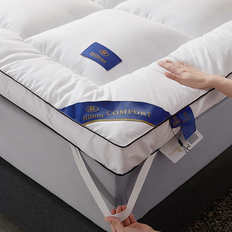 Soft Feather Velvet Mattress Cushion Tat Mat Allergy Free Antibacterial Four Seasons Universal Bedding Fiber Quilt Cover
