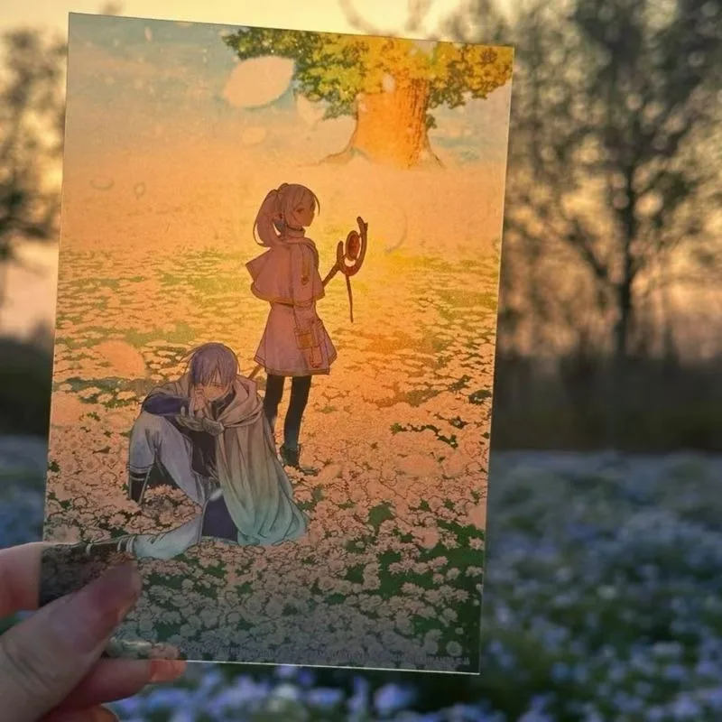 2025 Anime Cartoon Photo Props Diy Cartoon New Acrylic Transparent Card Collection Card Birthday Gift